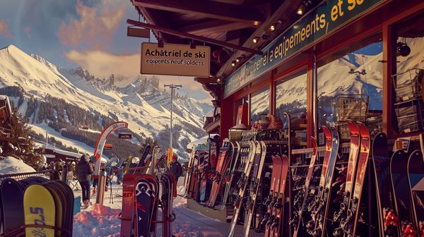 Achat de matériel de ski : équipements neufs et soldés